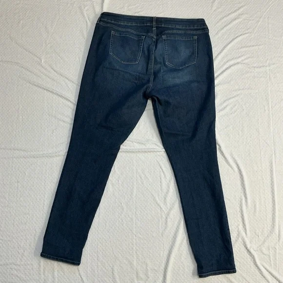Torrid Dark Blue Skinny Jeans 18T 18 Tall - Picture 2 of 8